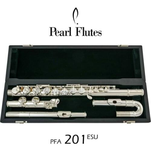 Pearl Alto Flute - PFA-201ESU | Straight and Curved Headjoints + Split E-mech