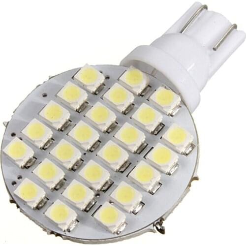 2PCS T10 194 168 W5W 1210 3528 24SMD Car Decorative Atmosphere Reading Light Instrument light 12V Universal LED Bulb