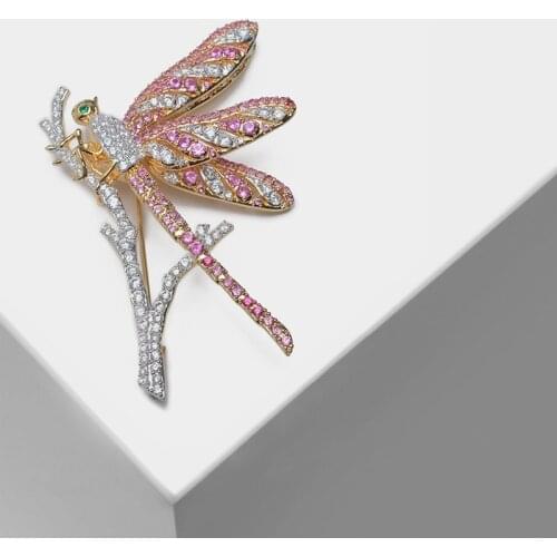 Броши стрекоза на одежду Amorita boutique China At AliExpress