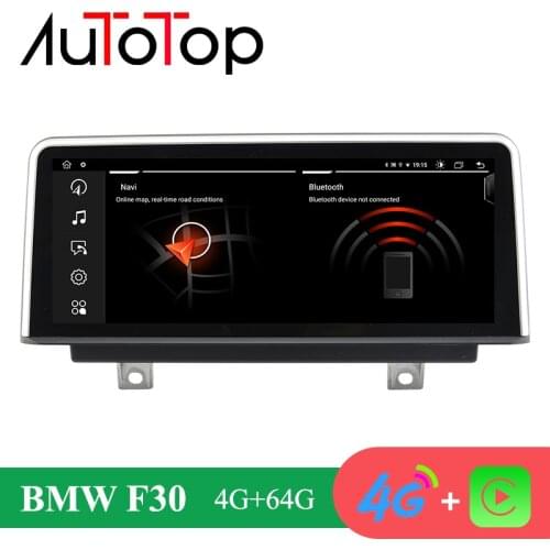 AUTOTOP BMW F30 Android 10 Car Multimedia Radio with GPS for BMW F30/F31/F34/F32/F33/F36 NBT 2011-2017 NBT Apple Carplay 4G LTE