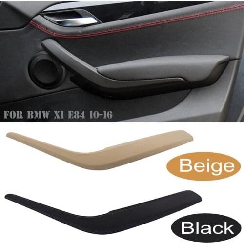 Side Inner Door Handle ABS Plastic For Bmw X1 20d/X1 20dX/X1 20i/X1 20iX 2010-2016 Panel Pull Trim Cover 51412991776