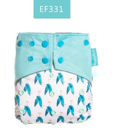 1Pcs Baby Cloth Diaper Charcoal Bamboo Inner Baby Washable Cloth Nappy Reusable Pocket Diaper Suit Adjustable Diapers 0-2 years