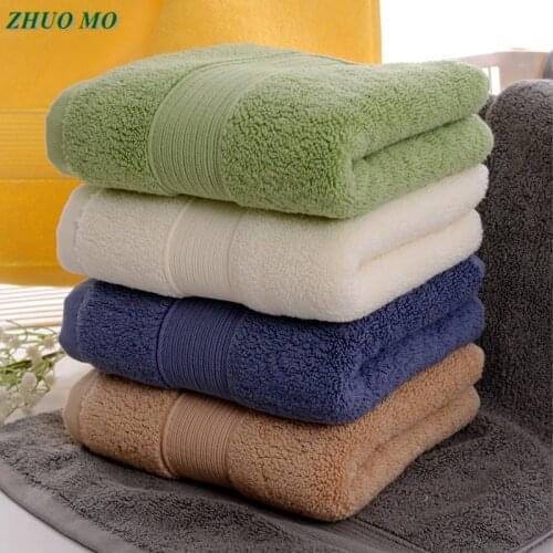 Egyptian Cotton Bath Towel Bathroom accessories 36*76cm 170g Thicken 7 Color Hotel Home Luxury Quality Gift Face Terry Towels