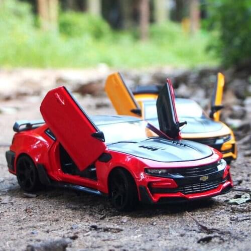 1:24 Simulation Sports Car Alloy Car Model Die-Casting Toy Pull Back Car Series Ornaments Childrens Holiday Toy Gift