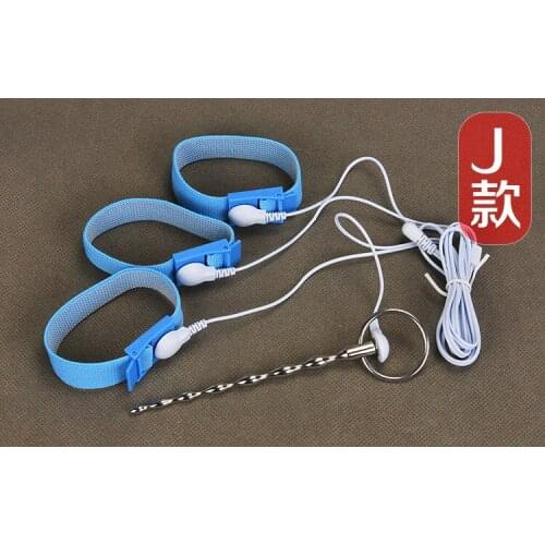 Sex Products Urethral Dilator Stimulate Conductive Electro Shock Catheter Sounding Penis Plug Penis Ring Sex Toys For Men