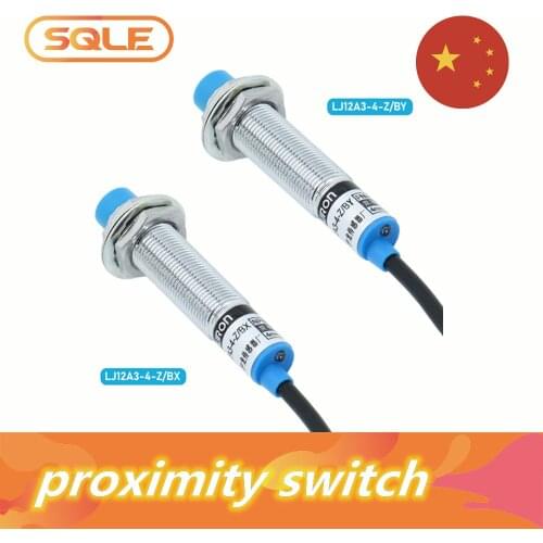 Best price proximity Switches LJ12A3-4-Z/BX NPN LJ12A3-4-Z/BY PNP normal open sensor for CNC machine