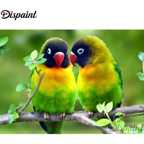 Dispaint Full Square/Round Drill 5D DIY Diamond Painting "Animal bird scenery" 3D Embroidery Cross Stitch Home Decor Gift A12739