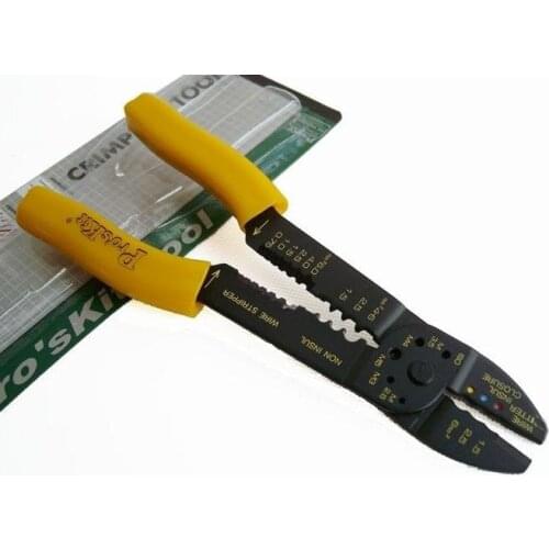 NEW 1PC 5 in1 Cable stripper Crimping tool Wire strippers Crimping
