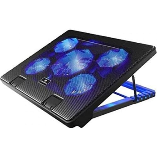 Cooling Base for a Laptop CoolBox COO-NCP17-5BL 12"-17" Black