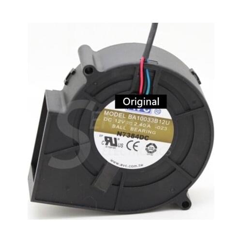 Original 100% working BA10033B12U 9CM 9733 97*94*33 DC 12V 2.4A centrifugal computer cpu cooling fans