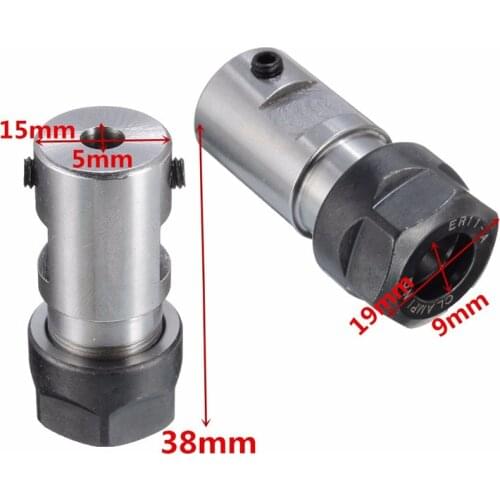Collet Chuck ER11A Extension Rod Holder 5mm for CNC Milling Grinding Motor Shaft Lathe Tool Holder Machine Tool Parts