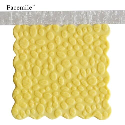 Dot Shape Transparent Embossing Fondant Roller Pin DIY Cake Cupcake Decoration Tool Pastry Tools Kitchen Accessories 52004