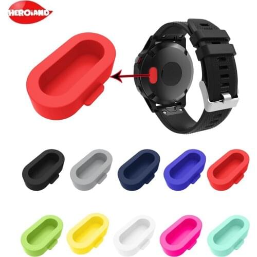 Dust Proof Cap For Garmin Fenix 5/5X/5S 6S 6X 6 Plus Forerunner 945/935 Wristband Port Protector Resistant And Anti-dust Plugs