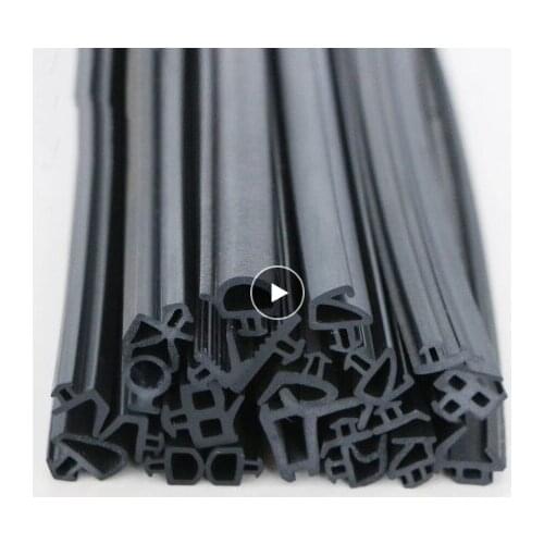 5M EPDM Seal Door and Window Rubber Strip waterproof dustproof windproof soundproof sealing plastic steel window home hardware