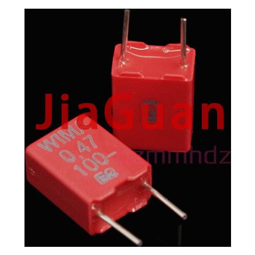 10PCS NEW Germany WIMA MKS2 474/100V 0.47UF 100V PCM5 470NF 470N100V 0.47U 100VDC 474