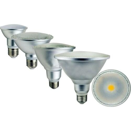 12pcs/lot high power cob 85V-265V waterproof IP65 9W 10w 15w 18W par 30 par38 led spot light Spotlight