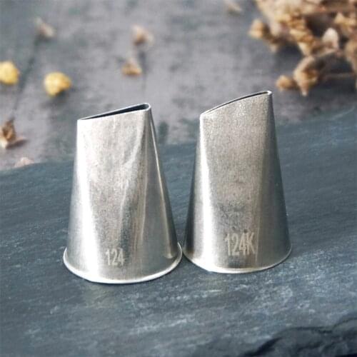 #124 Cream Piping Nozzle Icing Cream Nozzle Cake & Cupcake Decorating Tools Bakeware Icing Tips Create Flower Rose Petal