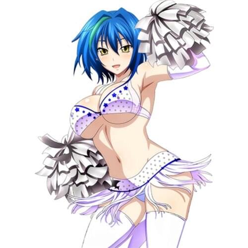 3D Car Sticker Sexy Beauty Stickers and Decals High School DxD Cartoon Xenovia Quarta Girl Waterproof Decal Vinyl Decor