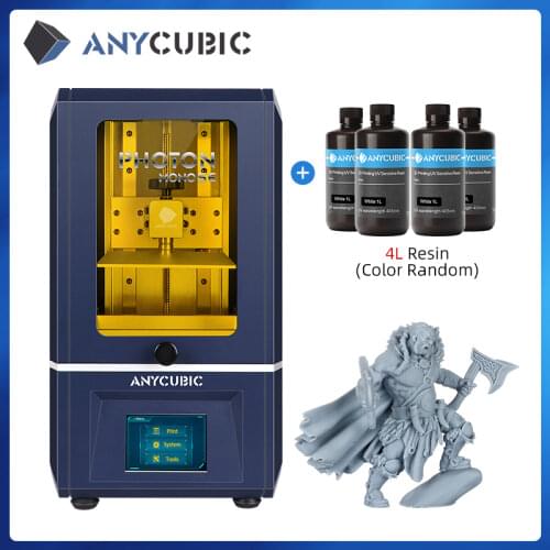 ANYCUBIC 3D Printer Photon Mono SE 405nm UV Resin Printer with 6 inch 6" 2K Monochrome LCD, 130*78*160mm,APP Remote Control