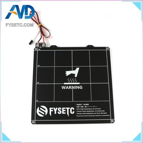 3D Printer Parts 220*220mm MK3 Magnetic Heatbed 220X220mm 24V 3mm Thick Wiring Thermistor Kit With Magnet For ENDER 5 3D Printer