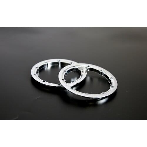 Beadlock Outside Chrome plated for 1/5 hpi rovan km baja Losi 5ive T rc car parts