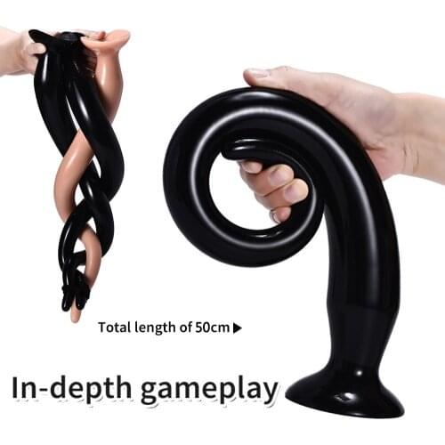 XL Super Long Anal Plug 70cm Dildo Butt Plug Prostate Massgaer Anus Dilator Vagina Stimulator Masturbator Adult Sex Toys For Men