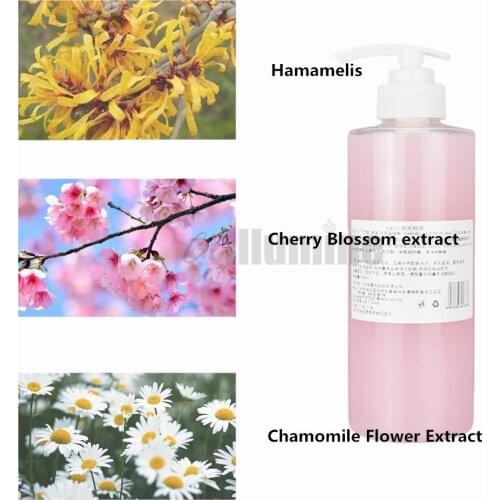 Hamamelis Water Toner Sprayer 500ml Fresh Moisturizing Tender Smooth Skin Toner Make-up Water OEM Cosmetics