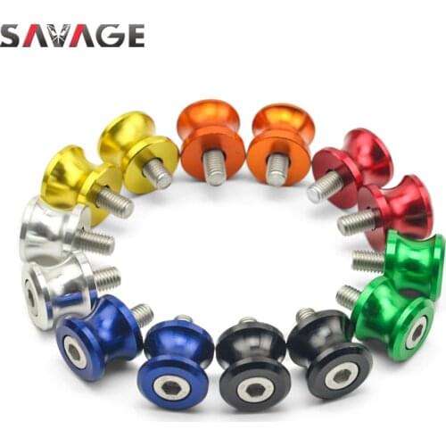Swingarm Spools Slider Stands Screw For SUZUKI GSX-R 125/150/600/750/1000 GSX-S GSR DL 650/1000 V-Strom Motorcycle Accessories