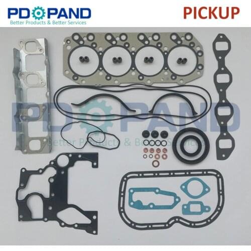 4JB1T 4JA1T Engine Overhaul Rebuild gasket set For Isuzu OPEL VEGA FASTER RODEO KB ELF NKR NHR CAMPO FRONERA BRAVA PICKUP VAN