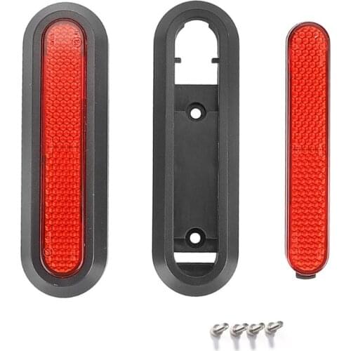 Electric Scooter Reflective Strip Set Safety Front and Rear Wheel Sticker Waterproof Night Reflective Film for Pro2 1S Scooter