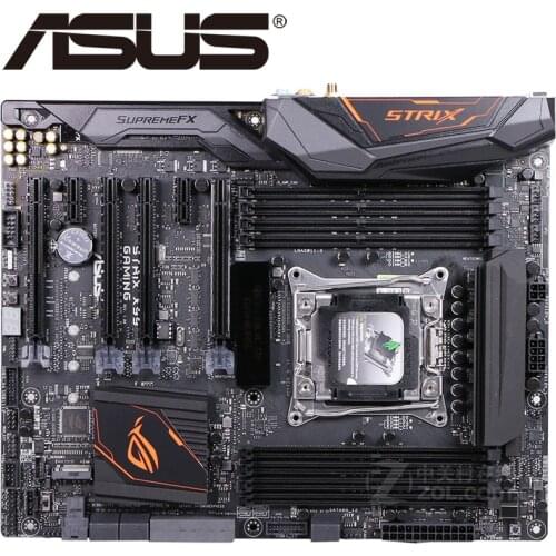 Asus ROG STRIX X99 GAMING Desktop Motherboard X99 Socket LGA 2011-V3 i7 X DDR4 128G ATX UEFI BIOS Original Used Mainboard