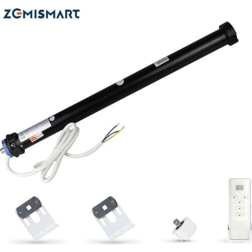 Zemismart WiFi Roller Shade Motor for 40mm 50mm 60mm Tube Tuya Motorized Garage Door Engine Smart Life Alexa Google Home Control