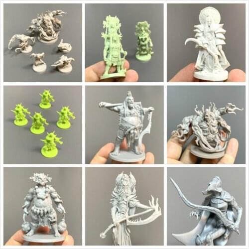 Lot of Shinto Monsters Miniatures Was Board Game Figure Toy Model