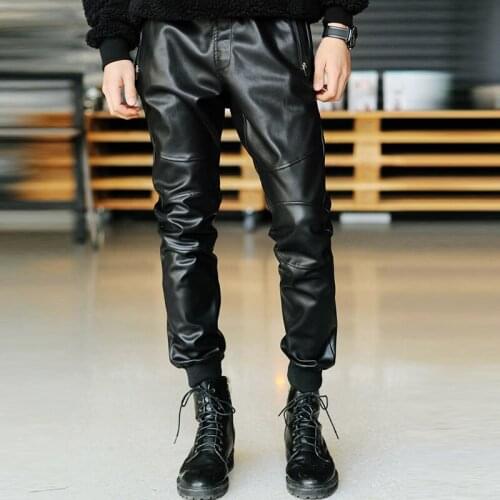 New 2016 mens fashion winter thickening male casual plus size pants fashion trousers harem pants singer costumes clothing