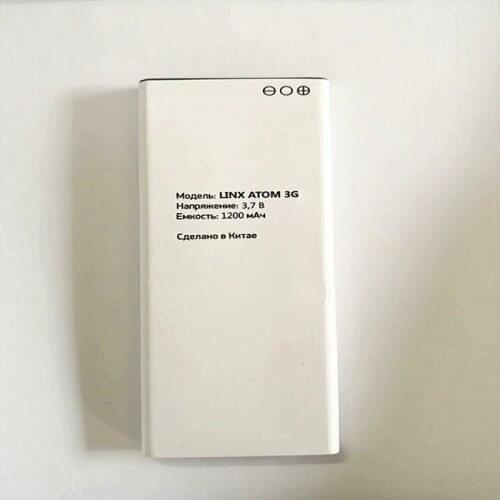New LINX ATOM 3G cell phone battery For Digma ATOM 3G Mobile Phone with phone stander