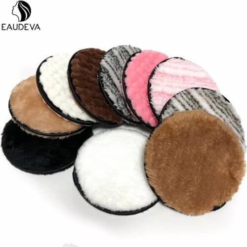 Stripe Reusable Skin Care Cleaner Puff Facial Cleansing Makeup Sponge Puff Facial Cleansing Beauty Brush Pore Cleane Hot Sale