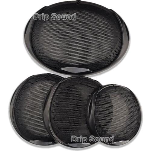 For 4"/5"/6"/6.5"/6"x9" inch Car Audio Speaker Conversion Net Cover Decorative Circle Metal Mesh Grille