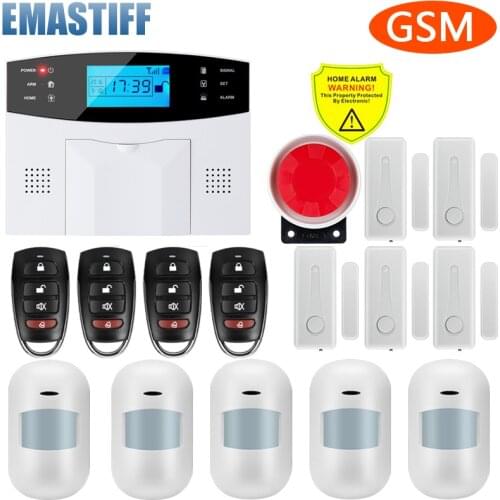 Alarm System for Home Burglar Security 433MHz GSM Alarm Wireless Smart House App Control