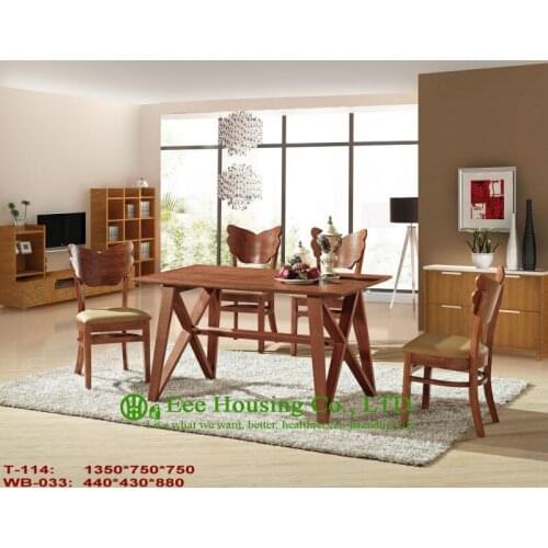 T-114,WB-033 Luxurious Solid Dining Chair,Solid Wood Dinning Table Furniture With Chairs/Home furniture