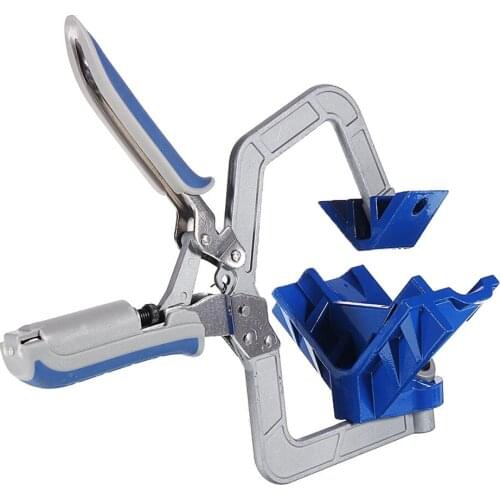 Carpentry Quick Release Right Angle Woodworking Clamp Picture Frame Corner Clip Home Office Decorative Supplies Parts