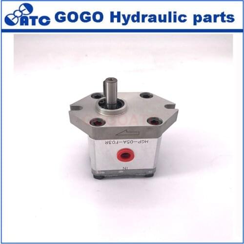 High pressure low noise HGP-05A series hydraulic gear pump for forklift pump F03R F05R F08R