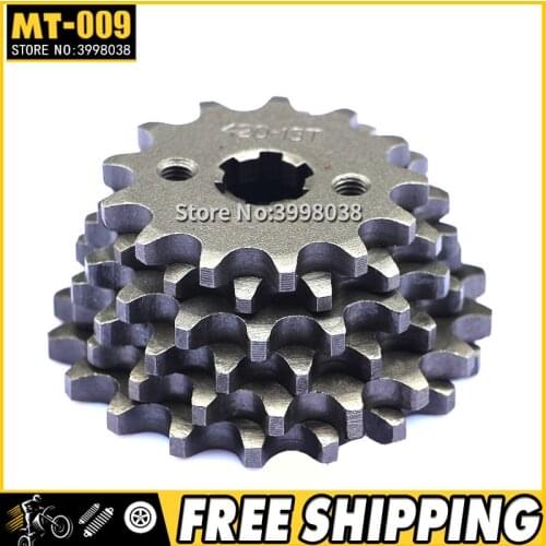 428 10-19 Tooth 20mm ID Front Engine Sprocket for Stomp Upower Dirt Pit Bike ATV Quad Go Kart Moped Buggy Scooter Motorcycle