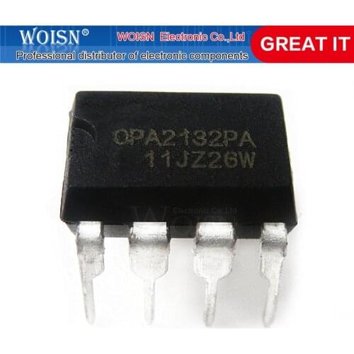 1pcs/lot OPA2132PA OPA2132 2132PA DIP8 In Stock