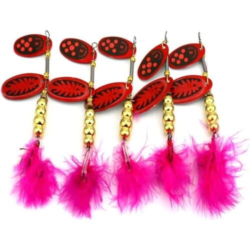 10pcs/lot The brand of Fishing Lures and 14g boxed freshwater sequins rotating composite hard bait fish 9cmHot hot sequins