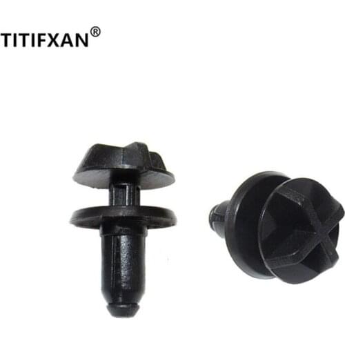 10PCS Auto Bumper Radiator Bracket Rivet For Ford New Kuga Mondeo Ecosport Old Mercury Lincoln Plastic Fastener Clip