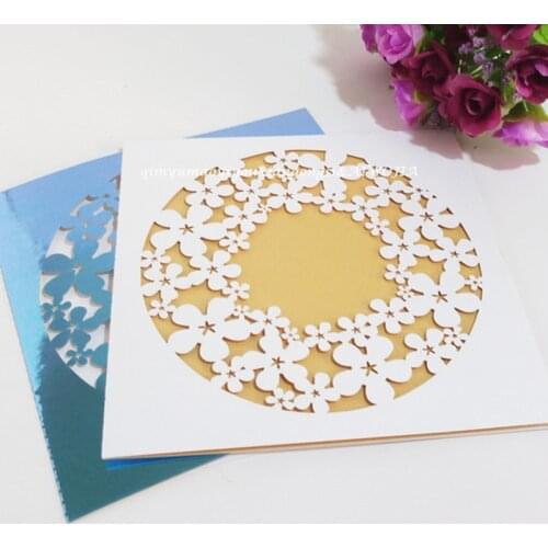 30Pcs Vertical Laser Cut Butterfly Invitations Cards Kits for Wedding Bridal Shower Birthday 9Z-SH183-30