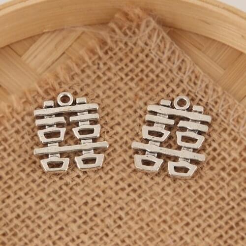 5Pcs Charms Sweethearts Wedding Silver Color Pendant For Making Necklaces Jewelry Wholesale