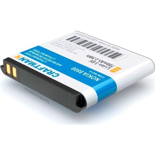 Craftmann Battery for Nokia 8800/8800 SIROCCO (BL-5X/BP-6X)