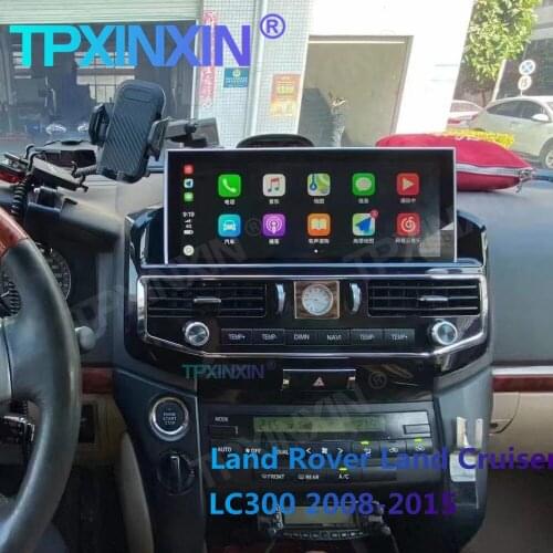 For Toyota Land Cruiser LC200 LC300 2008-2015 2016-2020 Android 10.0 6+128G Car Radio GPS Navigation Multimedia Player Headunit