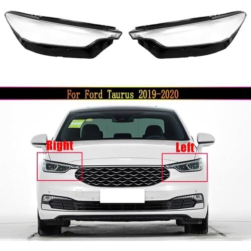 Car Headlight Lens For Ford Taurus 2019 2020 Headlamp Cover Replacement Auto Shell